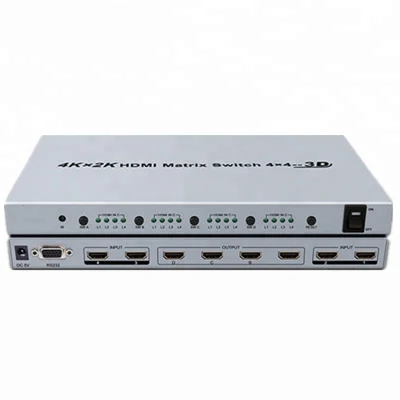 4K*2K HDMI 15 metros de Soporte de conmutador de matriz de Alta Definición 3D de 2 a 2 Matrix