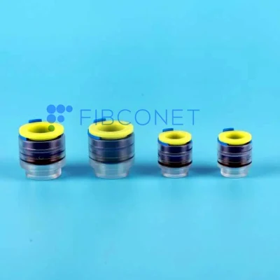 Acoplador de telecomunicaciones ópticas FTTH FTTX Micro conducto recto de fibra óptica Conectores