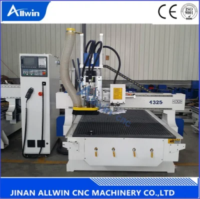 China buena calidad Madera CNC Router 1325 ATC Cambio de herramienta Máquina de grabado de madera