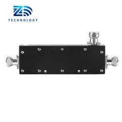 Cavidad coaxial de 15 dB direccional RF Acoplador Direccional 698 - 2700 MHz hembra N