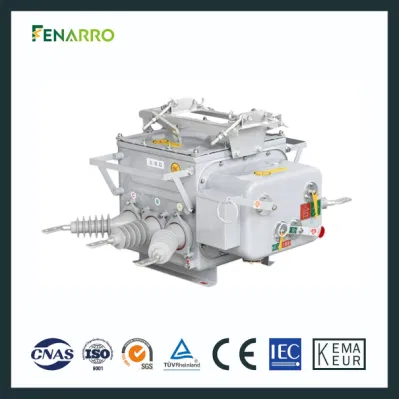 Interruptor de vacío de alta tensión para exteriores serie Fenarro Frzw20 SF6 Interruptor de interrupción de carga de aislamiento de gas