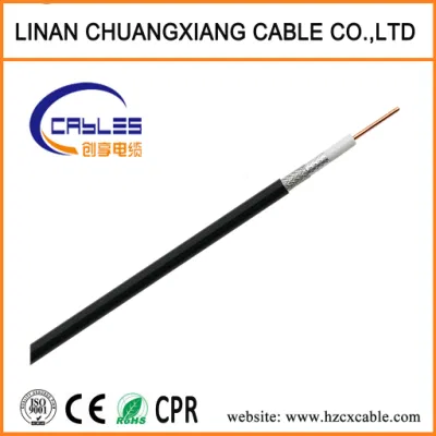 /CATV CCTV Cable coaxial RG6 Cable de audio digital por satélite del cable de comunicación