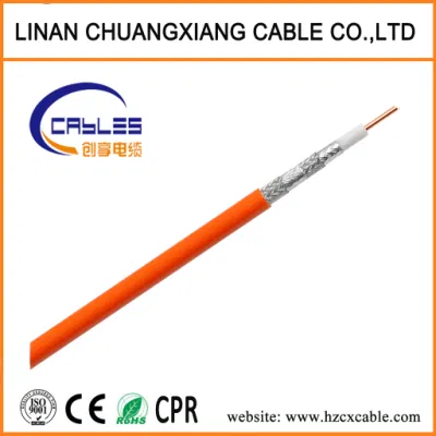 /CATV CCTV Cable coaxial RG6 Cable de audio digital por satélite del cable de comunicación