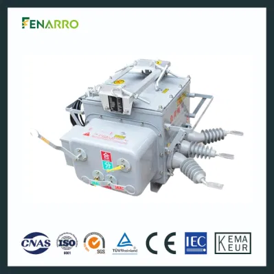 Interruptor de vacío de alta tensión para exteriores serie Fenarro Frzw20 SF6 Interruptor de interrupción de carga de aislamiento de gas
