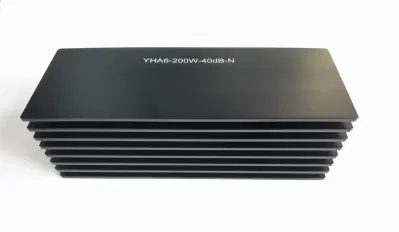 Atenuador coaxial DC-6GHz con conector hembra N macho 50 OMH 200W