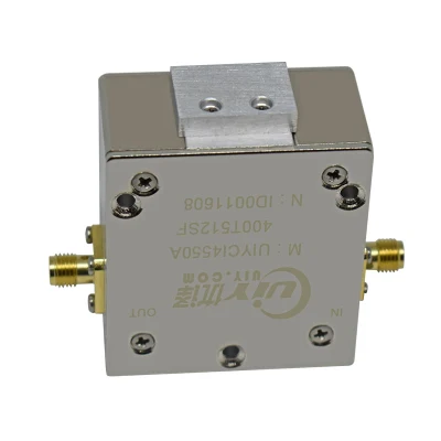 400~512MHz aislador coaxial RF de banda UHF componentes de microondas SMA hembra