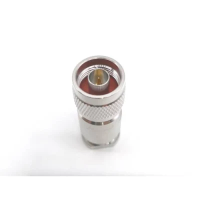 N conector de abrazadera macho para conector N-J7 de cable coaxial LMR400