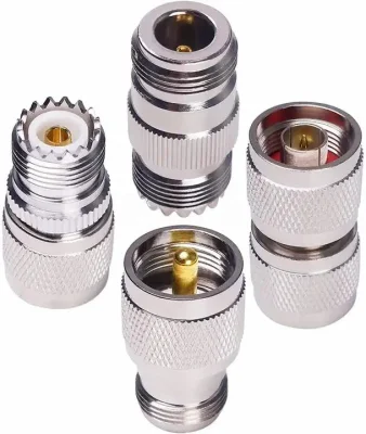 N adaptador coaxial RF de conector hembra macho tipo/SM a/BNC/UHF