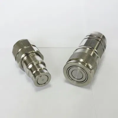 Conector de acoplamiento rápido hidráulico Naiwo Flush face SS316 Fábrica