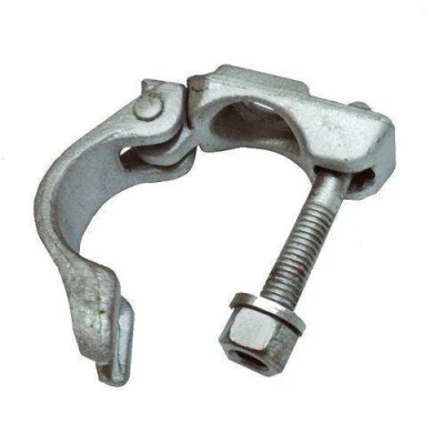 BS 1139 de la Construcción forjado Andamios Andamios Andamios de la abrazadera Abrazaderas de viga de acero forjado de caída de la abrazadera de ángulo ajustable de acoplador de giro