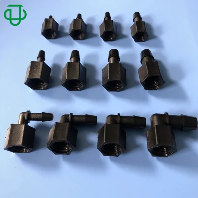 El plástico 1/8&quot; (3.2mm) Adaptador de manguera 1/8&quot;-27Acoplador de rosca NPT hembra conectores de la tubería de agua