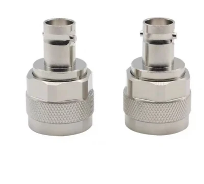 Adaptador de cable coaxial RF hembra a hembra BNC Quick N Conector de audio CCTV