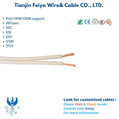 Nyy tipo SPT-2 Cable de alimentación del calibre 18 H07Z-R Cable Zip cobre aluminio Cable Coaxial Cable Eléctrico De Control Panel Solar de caucho resistente al agua cable PV