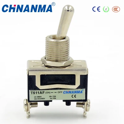 Dpdt on off Interruptor Spdt resistente al agua
