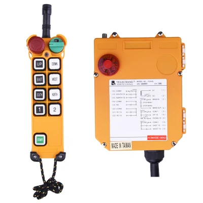 Los fabricantes Telecrane F24-8s Venta caliente Control Remoto Inalámbrico Industrial el interruptor de encendido y apagado de grúas
