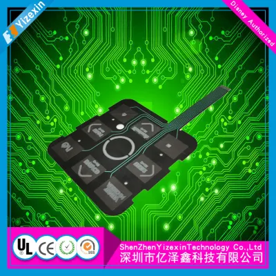 La electrónica inteligente personalizada 3X4 Interruptor de membrana Teclado Matricial