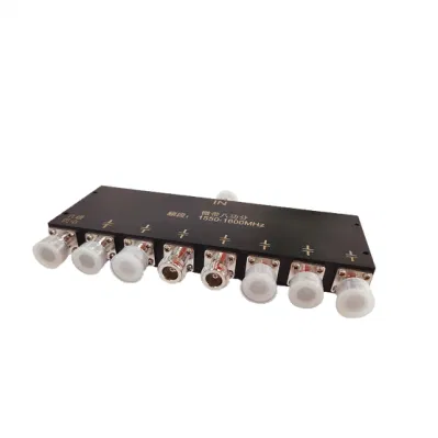 Vswr bajo 15W de potencia de 8 vías Microstrip Splitter/Divisor de frecuencia 1550-1600MHz N-hembra