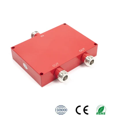138-960MHz de 2 vías de la banda de UHF VHF Wilkinson divisor de potencia del divisor de potencia para la seguridad pública