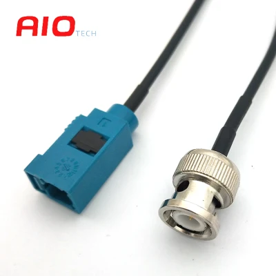 a. 2347,03 Fakra hembra B blanco a Raku-2 hembra cable coaxial RF latiguillos para automóvil Radio am FM antena
