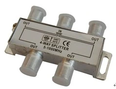 Conmutador 4X1 DiSEqC para TV por satélite (SHJ-DS41)