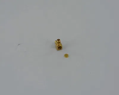 DC-6GHz MMCX-Jw1,37-1 cable flexible conector coaxial RF de 90 grados