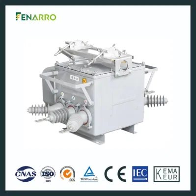 Interruptor de vacío de alta tensión para exteriores serie Fenarro Frzw20 SF6 Interruptor de interrupción de carga de aislamiento de gas