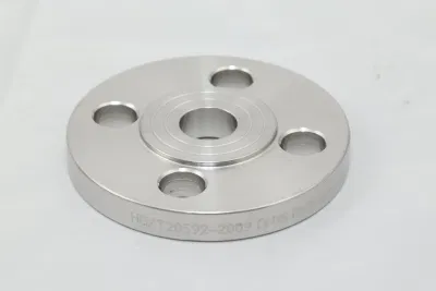 Brida de chapa de acero inoxidable forjado RF 316 DN100pn16 estándar de China