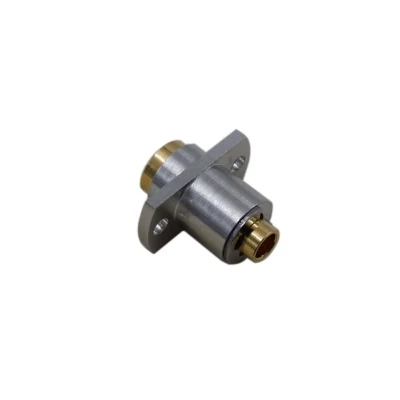 Conector flotante de montaje por reborde hembra BMA de alta frecuencia coaxial RF para RG405 (. 086&quot;)