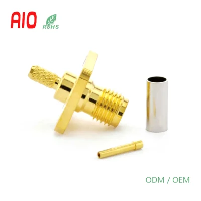 China Wholesale ISO9001 conector SMA certificado conector RF para Nueva industria energética