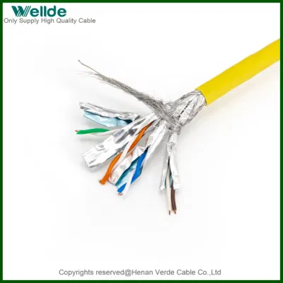 UTP CAT6A CAT6 Cat7 Control de Señal Comunicación de Datos Cable Coaxial Cable de Altavoz Cable de Parche LAN HDMI Cable de Red de Computadora