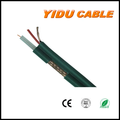 Rg59 Cable Coaxial con silicona Power Cable de Audio Digital Coaxial