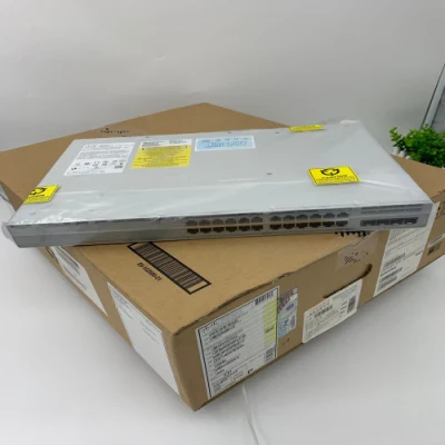 Original y nuevo Cisco 9200 Series 24 puertos de conmutación de red C9200L-24P-4G-a
