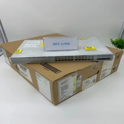  Original y nuevo Cisco 9200 Series 24 puertos de conmutación de red C9200L-24P-4G-a