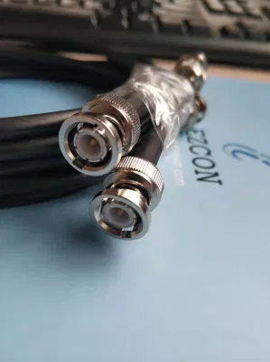 Conector BNC macho a conector macho BNC de prueba de conjunto de cable coaxial RF Cable de Audio y Video