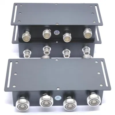 Combinador híbrido acoplador híbrido 4 en 4 fuera 617-3800MHz N-F