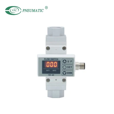 Interruptor de flujo digital para aire serie PF2a, tipo integrado