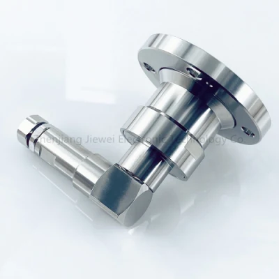 El ángulo derecho de 1-5/8eia para RG393 Cable alimentador 1-5/8 pestaña EIA Conector para cable coaxial RG393