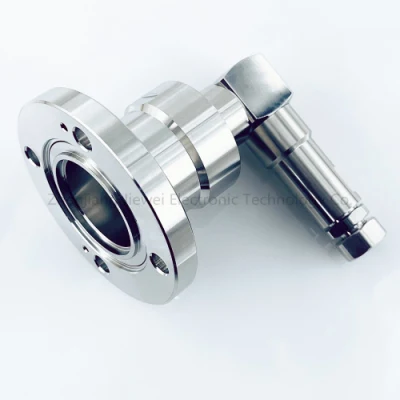 El ángulo derecho de 1-5/8eia para RG393 Cable alimentador 1-5/8 pestaña EIA Conector para cable coaxial RG393