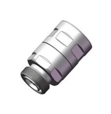  Adaptador de conector macho a macho DIN 7/16 conector coaxial RF Para cable 7/8