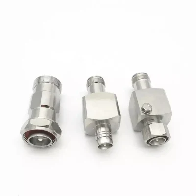 Personalizar Alta Tensión DC-3GHz/DC-18g 200W N/7/16DIN/SMA/4.3-10 El tipo de conector Mini Bloque CC Aislador Aislador de RF ampliamente utilizados en telecomunicaciones Topwave