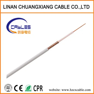 /CATV CCTV Cable coaxial RG6 Cable de audio digital por satélite del cable de comunicación