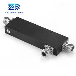 Cavidad coaxial de 15 dB direccional RF Acoplador Direccional 698 - 2700 MHz hembra N