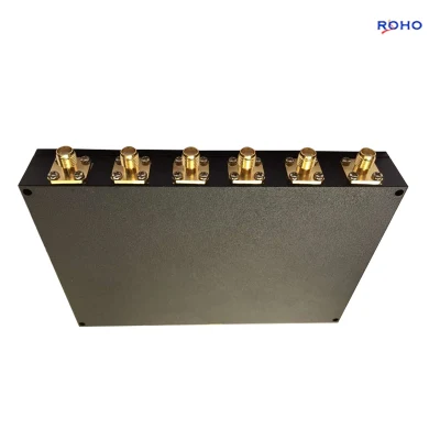 SMA hembra de 6 vías divisor de potencia de 800-2700MHz Micro banda divisor de potencia