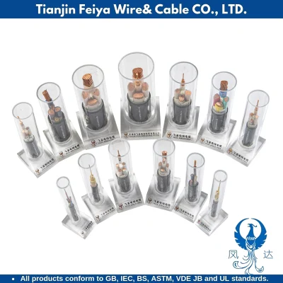 Nyy DC Cable Negro o Rojo 0.6/1kv AC Conductor de cobre estañado flexible de la Energía Solar Fotovoltaica de 4mm cable de alambre de aluminio de 6mm Cable Coaxial Eléctrico De Control
