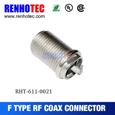 En Ángulo Recto recto de 90 a 180 grados masculino femenino conector coaxial RF Conectores tipo F