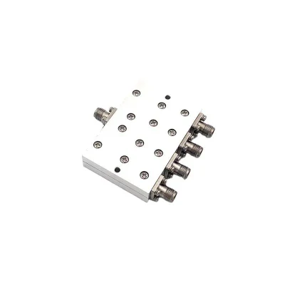 Precio de fábrica Htmicrowave banda ancha 6-40GHz 2,92mm conector hembra Microlip Divisor divisor de potencia de 4 vías