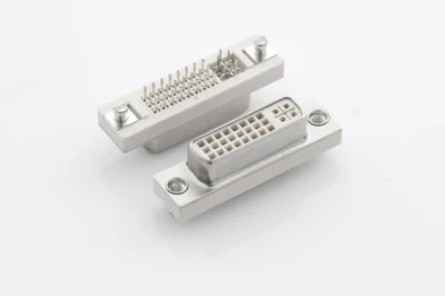  Digitl hembra DVI de Audio y Video interactivo microondas DIP PCB 180 29pin conector de puerto