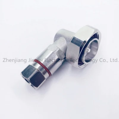 7/16 DIN Conector acodado macho 1/2 Ldf4-50Alimentador Coaxial UN CABLE