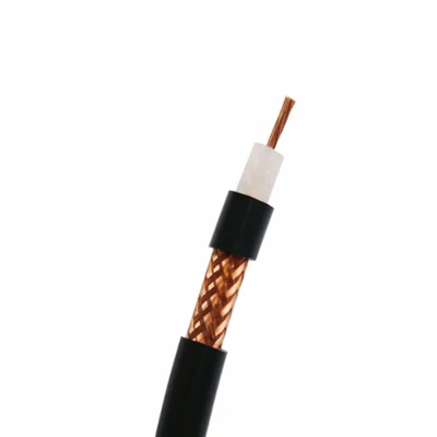 Cable coaxial de comunicación Rg59+2c cable de alimentación 2c cable de cámara para Transmisión de audio/alimentación de la cámara de seguridad