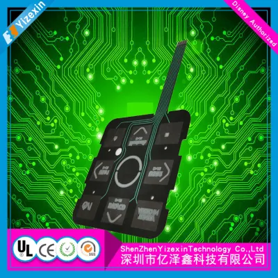La electrónica inteligente personalizada 3X4 Interruptor de membrana Teclado Matricial